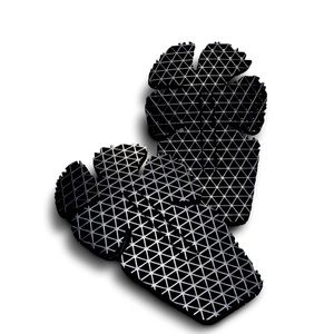 Harley Davidson CE Approved Lightweight Body Armor inserts fits elbows/shoulders